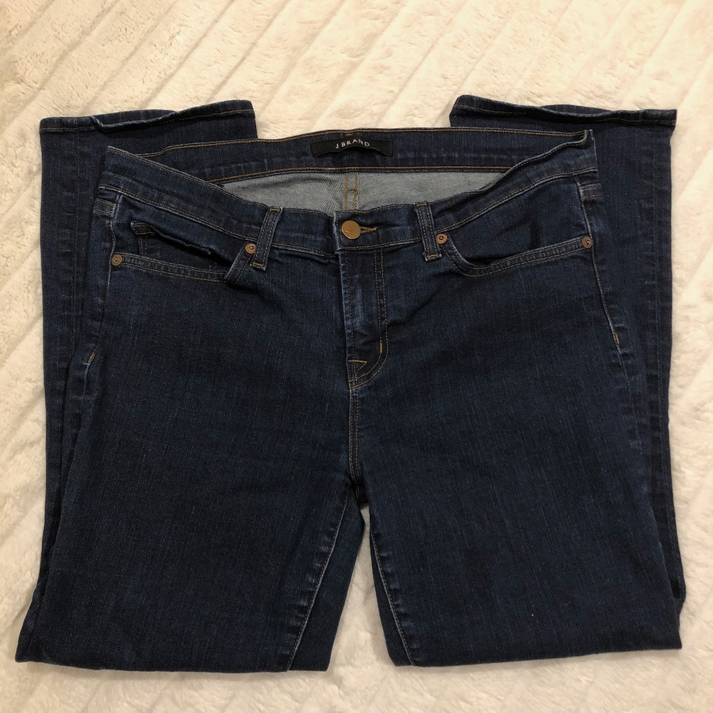 J Brand Sylvie Mid-Rise Crop Flare (Clean Rinse)